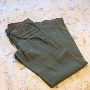 Michael Stars Linen Flowy Boat Pant